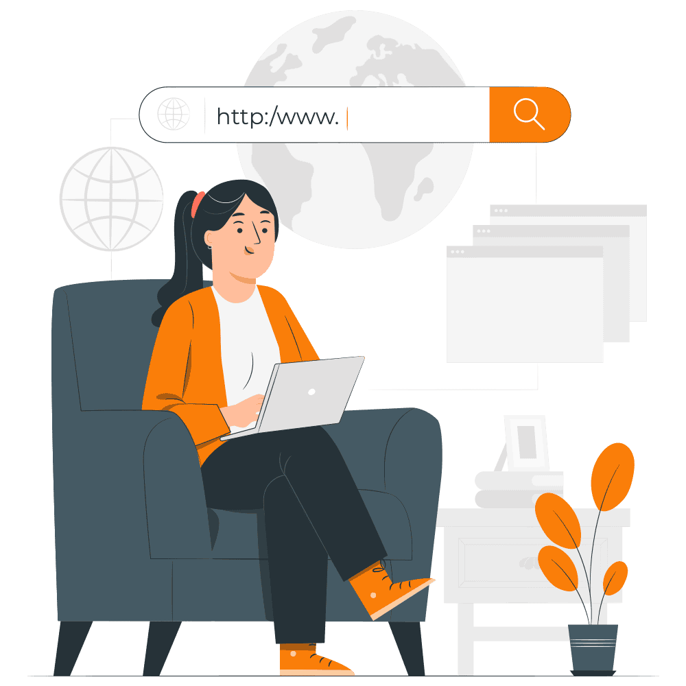 Choose FlyMedia Technology Illustration
