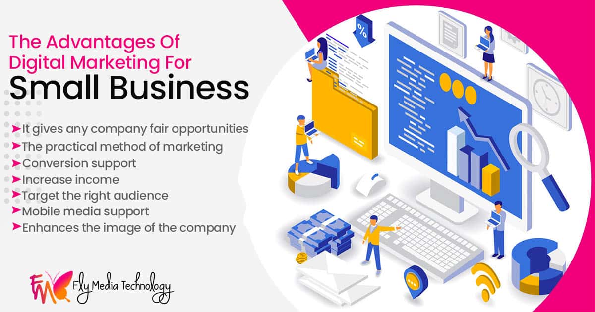 What are the advantages of digital marketing for Small Business?
