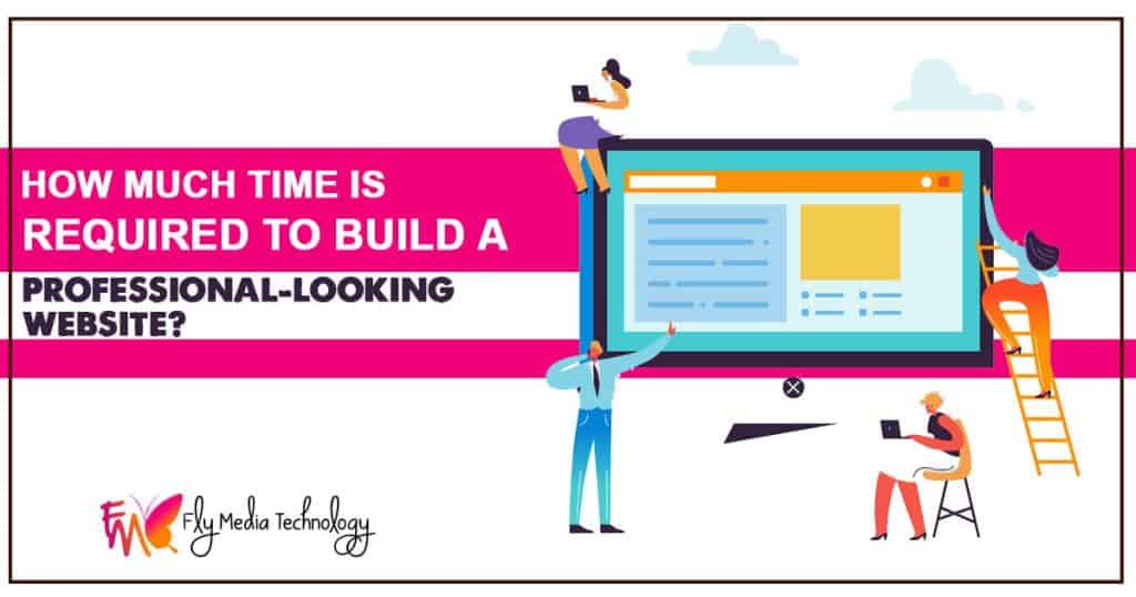 How much time is required to build a professional-looking website?